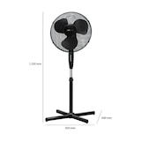 thumbnail of Ventilateur sur pied 40cm Clatronic VL 3603S Noir