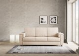 thumbnail of Marrak 3-Sitzer-Sofa (drei Sitze à 60 cm), Außenmaße L.208 cm, beige Farbe