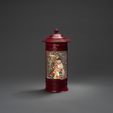 thumbnail of Konstsmide LED Wasserlaterne, Briefkasten, "Schneemann mit Kindern u. Hund", 5h Timer, 1 warm weiße Diode, batteriebetrieben & USB, Innen - 4268-550