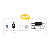 thumbnail of Securit® Présentoir porte-menu LED A4 "Classic" - Marron foncé - 4 vues