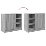 thumbnail of vidaXL Wastafelkast 63x29x55 cm bewerkt hout grijs sonoma eikenkleurig
