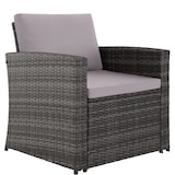 thumbnail of tectake Salon bas de jardin LUCQUES 4 places - gris/gris clair - 404918