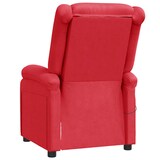 thumbnail of vidaXL Massagesessel Rot Kunstleder