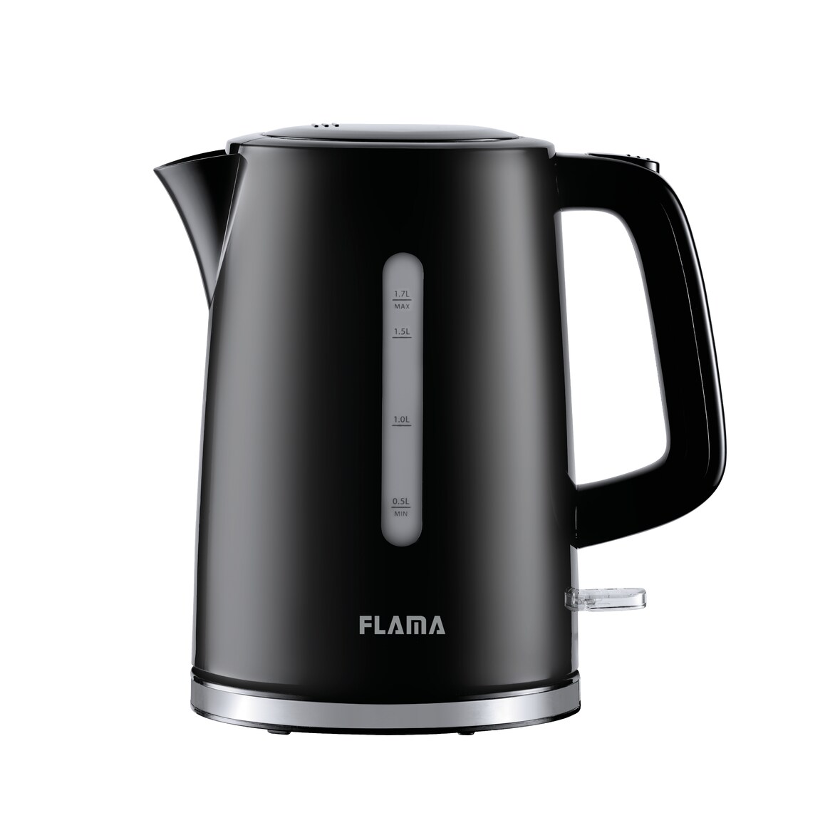 FLAMA - Jarro elétrico 727FL, 1.7 L, 2200 W, Preto