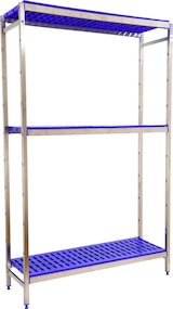 thumbnail of SimonRack Estantería de Acero Inoxidable, 2000x1660x500 mm, 3 Alturas, Apto para cámaras frigoríficas - Simoninox - Simoninox