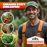 thumbnail of GARDEBRUK® Gewächshaus Aluminium 3,6m² mit Fundament 190x190cm inkl. Dachfenster