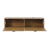 thumbnail of Oviala Meuble TV suspendu 120 cm industriel bois clair