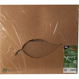 thumbnail of 100 Catering-Kartons, Pappe `pure` 35,7 x 24,7 cm braun `100% Fair` mit Sichtfenster aus PLA