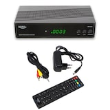 thumbnail of XORO HRS 9194 - DVB-S2 Full HD Satelliten Twin Receiver PVR Ready - 2 Aufnahmen gleichzeitig möglich Timeshift EPG USB 2.0 Mediaplayer 12V Anschluss