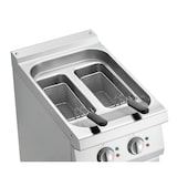 thumbnail of Friteuse | SERIE 700 | Elektrisch | 9+9L | 100°C/190°C | 15kW (400V) | Aftapkranen | 400x700x850(h)mm