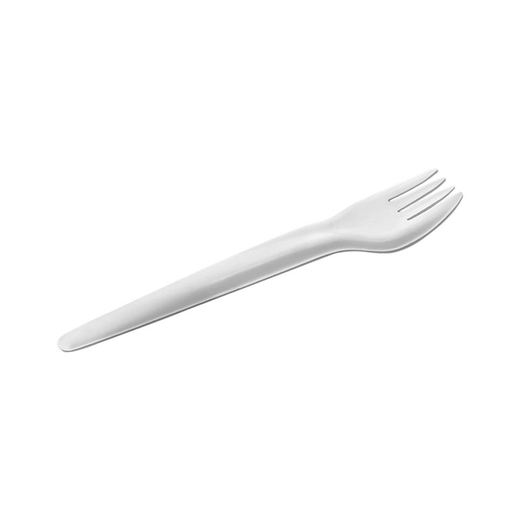 MONOUSO - Starre Pappgabel Weiß 17cm (1.000 Stück)