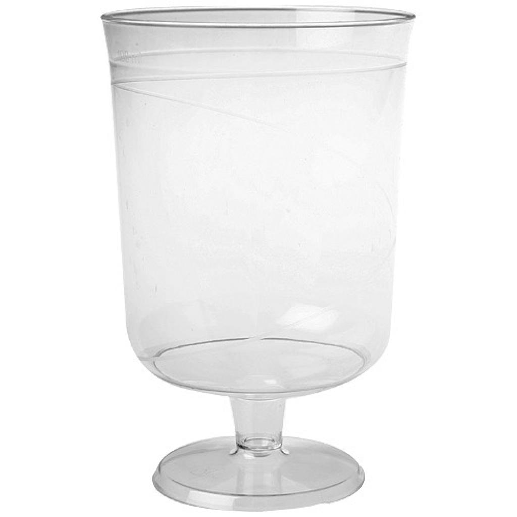 Firplast Verre à pied PS transparent réutilisable 17cl (x250)