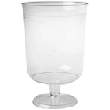 thumbnail of Firplast Verre à pied PS transparent réutilisable 17cl (x250)