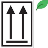 thumbnail of Dreifke® Aufkleber | Verpackungskennzeichen Oben, IMDG-Code, ADR, ökologische Folie, 74x105mm