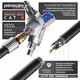 thumbnail of Primewire Patchkabel CAT 8 - Gigabit Ethernet LAN Kabel - 40 Gbit/s - S/FTP PIMF Schirmung - Netzwerkkabel - 5m