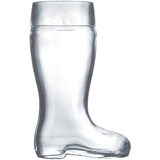 thumbnail of 6x Bierstiefel Preßglas 125cl 1l /-/ Stölzle-Oberglas 