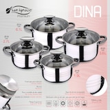 thumbnail of San Ignacio - 16/18/20/24 cm Edelstahl-Kochgeschirrset mit 3 Pfannen Ø16/20/24 cm