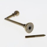 thumbnail of Lot 2 Gonds Boule de 80mm en Bronze pour tringles à rideaux - Boulet