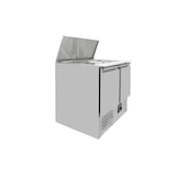 thumbnail of Mesa refrigerada para preparación de ensalada, 2 puertas, tapa abatible, acero inoxidable, 85x90x70 cm, GN1/1, 240 L, EASYLINE 10017 Vaiotec