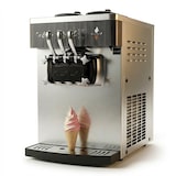 thumbnail of Máquina de helado soft de sobremesa, 3 palancas, bomba de aire y con sistema de prerrefrigeración, producción hasta 28L por hora - GLG03M