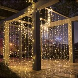 thumbnail of WellHome - Tenda luminosa con 480 luci LED bianco caldo con controller 225x300cm