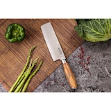 thumbnail of Couteau modèle nakiri Wusaki Fujiko 17cm manche en olivier