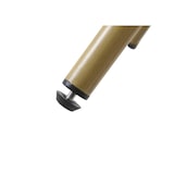 thumbnail of METRO PROFESSIONAL Mesa de bistrô, alumínio/tecido sintético/vidro, Ø 70 x 74 cm, com aspeto de bambu, castanho