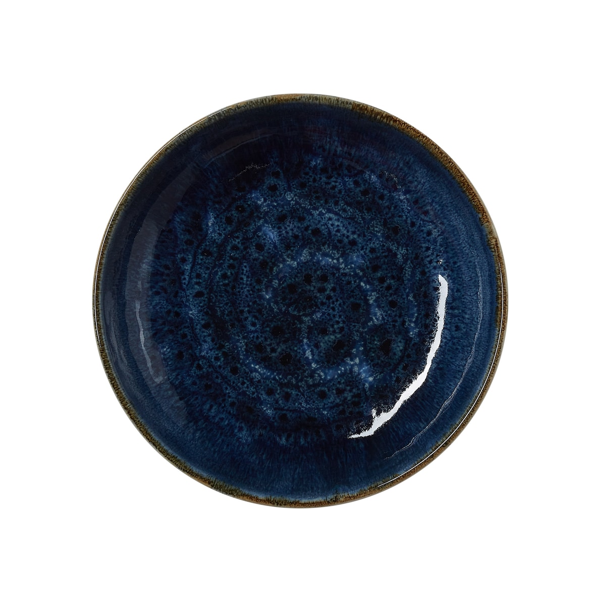 WAS Germany - Assiette creuse, Ø 21 cm, set à 6 pièces, dark ocean, porcelaine (4881321)