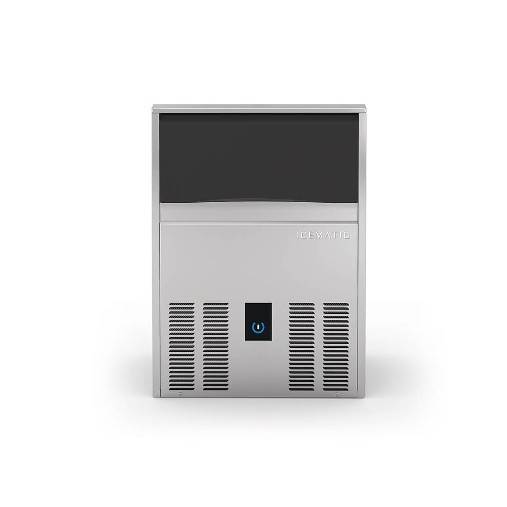 fabbricatore di ghiaccio Icematic modello C46, cubetto pieno 46 kg/ 24h