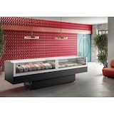 thumbnail of Vitrine réfrigérée à crème glacée gelato et pâtisserie froid ventilé bi-température 120+120x74x96 soit 6+6 bacs de 5 litres  ISA ONESHOW BASE