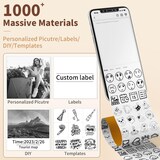 thumbnail of Mini Imprimante Bluetooth Portable Photo Texte Pour Famille Étudiants Cadeau Rose YONIS