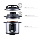 thumbnail of Masterpro - Heißluftfritteusen-Set mit 1500-W-6-Liter-Schnellkochtopf und Ölsprüher