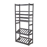 thumbnail of PROREGAL Getränkekisten- & Weinregal SPREEWALD HxBxT 163x70x33cm 18 Flaschen auf 3 Ebenen + 2 Ebenen für Kisten + 2 Ablagen Massives Kiefernholz Grau