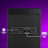 thumbnail of NGS Sky Charm 2.1- Torre de Sonido Bluetooth 80W con Entrada óptica, USB, Radio FM y AUX IN