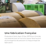 thumbnail of La Bobine Française - 50 Rouleaux TPE / Compatible SUMUP 57x30x12 mm | Premium 55 g/m² |avec logo TRIMAN (Loi AGEC) | Zéro BPA