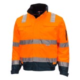 thumbnail of Nitras Warnschutz Pilotenjacke | Gr. XL | orange | Warnschutzjacke