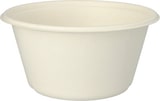 thumbnail of 100 Schalen, Zuckerrohr `pure` 1000 ml Ø 17 cm · 8,4 cm weiss