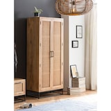 thumbnail of SIT Möbel Schrank | 2 Türen | Mango mit Rattan-Front | Serie CANE | B 80 x T 40 x H 180 cm | natur