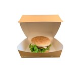 thumbnail of Barquette à sandwich jetableGrand 16x16x9 cm - 50 pièces - Ecobioshopping