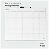 thumbnail of DESQ | Maandplanner 40 x 50 cm | 35 dagen indeling | Magnetisch