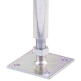 thumbnail of Alberts U-Pfostenträger Pfostenanker Betonanker höhenverstellbar 150 - 190 mm