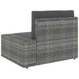 thumbnail of vidaXL 4-tlg. Garten-Lounge-Set Poly Rattan Grau