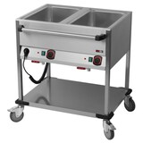 thumbnail of Bain-Marie-Wagen-Fahrbar 2x GN 1/1
