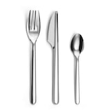 thumbnail of 18 sets de 3 couverts Leaves Amefa