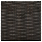 thumbnail of vidaXL Garten-Bartisch Braun 60,5x60,5x110,5 cm Poly Rattan
