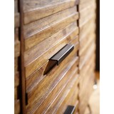 thumbnail of Design Sideboard NISHAN 160 x 40 x 88 cm Sheesham Massiv Holz, Kommode mit Türen & Schubladen, Massive Anrichte Industrial, Massivholz Schrank mit