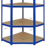 thumbnail of Monster Racking T-Rax Hoek Stellingkast - Blauw