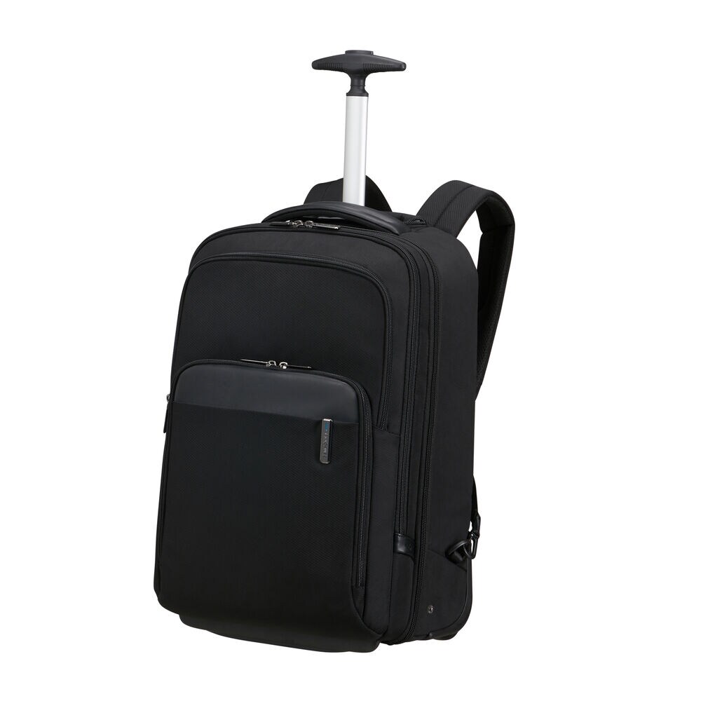 Samsonite 153527-1041 Evosight Rugzak met Wielen 17,3” | Easy Pass System | Zwart