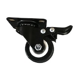 thumbnail of METRO Professional Zwengelwieltjes voor saladebars GSCS10AC, roestvrij staal, zwart, 4 stuks