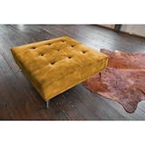 thumbnail of KAWOLA Hocker WIOLO velvet cognac